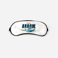 Thumbnail for Piper PA-28R Arrow III - Cartoon - Sleep Mask - White