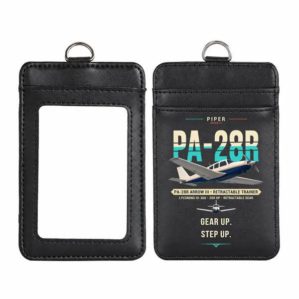 Piper PA-28R Arrow III - Original - ID Card Holder - Black