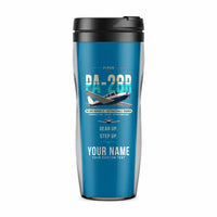 Thumbnail for Piper PA-28R Arrow III - Original + Name - Plastic (No Holder) - Light Blue