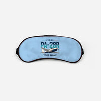Thumbnail for Piper PA-28R Arrow III - Original + Name - Sleep Mask - Light Blue