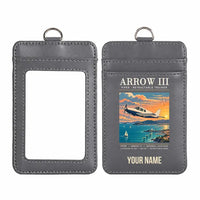 Thumbnail for Piper PA-28R Arrow III - Poster - ID Card Holder - Gray + Name