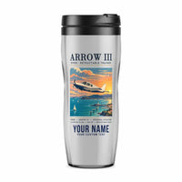 Thumbnail for Piper PA-28R Arrow III - Poster + Name - Plastic (No Holder) - Light Gray