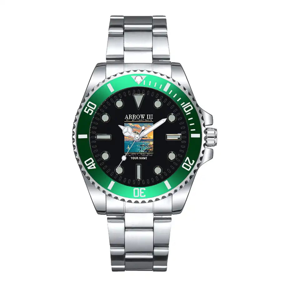 Piper PA-28R Arrow III - Poster + Name - Premium Diver - Green