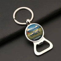 Thumbnail for Piper PA-30 Twin Comanche - 3D - Bottle Opener Key Chain - Full Print