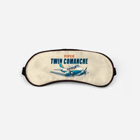Thumbnail for Piper PA-30 Twin Comanche - Cartoon - Sleep Mask - Beige