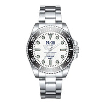 Thumbnail for Piper PA-30 Twin Comanche - Classic - White + Name - Premium Diver - Black