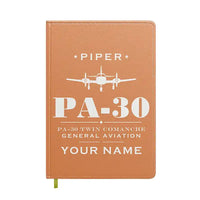 Thumbnail for Piper PA-30 Twin Comanche - Heritage + Name - Notebook - Orange