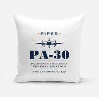 Thumbnail for Piper PA-30 Twin Comanche - Heritage - Pillow - White