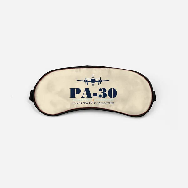 Piper PA-30 Twin Comanche - Heritage - Sleep Mask - Beige