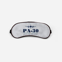 Thumbnail for Piper PA-30 Twin Comanche - Heritage - Sleep Mask - Light Gray