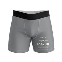 Thumbnail for Piper PA-30 Twin Comanche - Men Boxers - Heritage - Gray