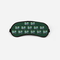 Thumbnail for Piper PA-30 Twin Comanche - Original Pattern - Sleep Mask - Dark Green