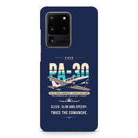 Thumbnail for Piper PA-30 Twin Comanche - Original - Samsung Case - Navy Blue
