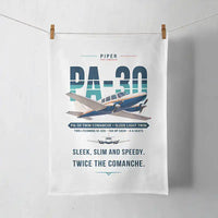 Thumbnail for Piper PA-30 Twin Comanche - Original - Towel - White