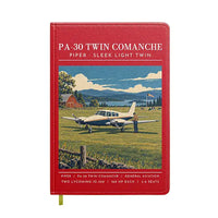 Thumbnail for Piper PA-30 Twin Comanche - Poster - Notebook - Red