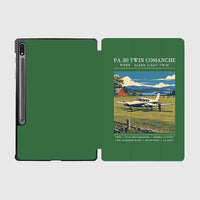 Thumbnail for Piper PA-30 Twin Comanche - Poster - Samsung Tablet - Green