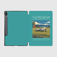 Thumbnail for Piper PA-30 Twin Comanche - Poster - Samsung Tablet - Turquoise
