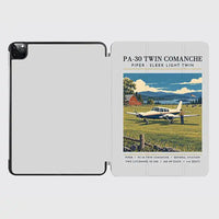 Thumbnail for Piper PA-30 Twin Comanche - Poster - iPad Case - Light Gray