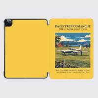 Thumbnail for Piper PA-30 Twin Comanche - Poster - iPad Case - Yellow