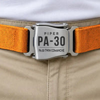 Thumbnail for Piper PA-30 Twin Comanche - Seat Belt - Tag - Orange