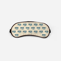 Thumbnail for Piper PA-32R Saratoga - Cartoon Pattern - Sleep Mask - Beige