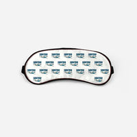 Thumbnail for Piper PA-32R Saratoga - Cartoon Pattern - Sleep Mask - White