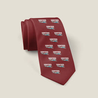 Thumbnail for Piper PA-32R Saratoga - Cartoon Pattern - Tie - Dark Red