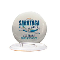 Thumbnail for Piper PA-32R Saratoga - Cartoon - Pin - Beige