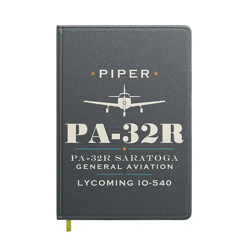 Piper PA-32R Saratoga - Heritage - Notebook - Gray