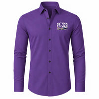 Thumbnail for Piper PA-32R Saratoga - Long Sleeve Shirt - Original - Purple