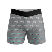 Thumbnail for Piper PA-32R Saratoga - Men Boxers - Original Pattern - Gray