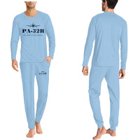 Thumbnail for Piper PA-32R Saratoga - Men Pajamas - Heritage Chest - Light Blue