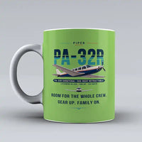Thumbnail for Piper PA-32R Saratoga - Original - Mug - Light Green