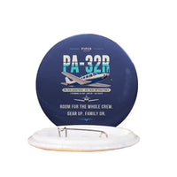 Thumbnail for Piper PA-32R Saratoga - Original - Pin - Navy Blue