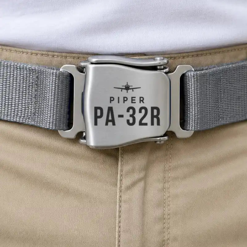 Piper PA-32R Saratoga - Seat Belt - Heritage - Gray