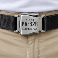 Thumbnail for Piper PA-32R Saratoga - Seat Belt - Tag - Black