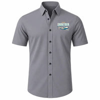 Thumbnail for Piper PA-32R Saratoga - Short Sleeve Shirt - Cartoon - Gray