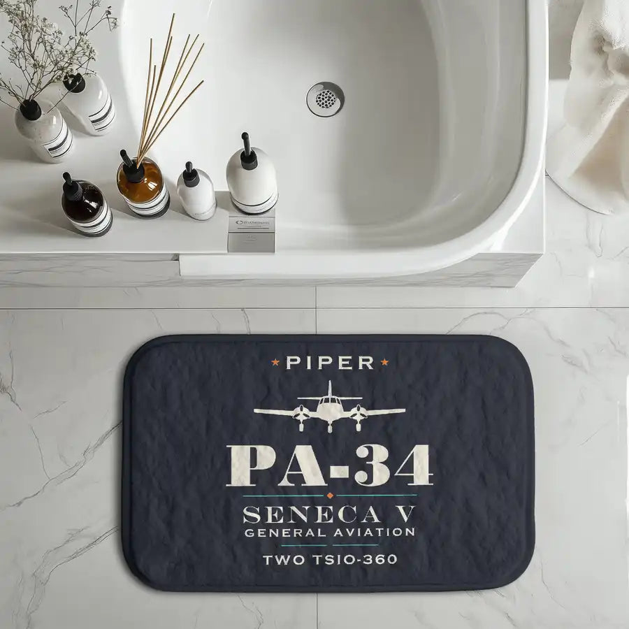 Piper PA-34-220T Seneca V - Heritage - Bath Mat