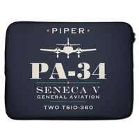 Thumbnail for Piper PA-34-220T Seneca V - Heritage - Laptop Sleeve