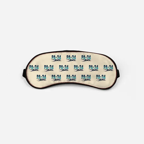 Piper PA-34-220T Seneca V - Original Pattern - Sleep Mask - Beige