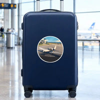 Thumbnail for Piper PA-38-112 Tomahawk - 3D - Circle Sticker - Suitcase