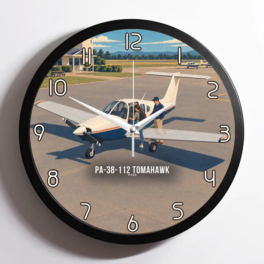 Piper PA-38-112 Tomahawk - 3D - Framed - Full Print