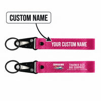 Thumbnail for Piper PA-38-112 Tomahawk Hawk-Shaped Key Chains - Pink - Cartoon - Personalized