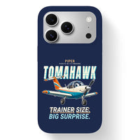 Thumbnail for Piper PA-38-112 Tomahawk - Cartoon - MagSafe iPhone 17 Pro - Navy Blue