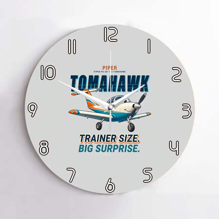 Piper PA-38-112 Tomahawk - Cartoon - No Frame - Light Gray