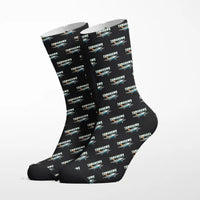 Thumbnail for Piper PA-38-112 Tomahawk - Cartoon - Socks - Black