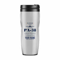 Thumbnail for Piper PA-38-112 Tomahawk - Heritage + Name - Plastic (No Holder) - Light Gray