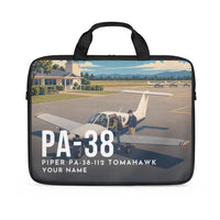 Thumbnail for Piper PA-38-112 Tomahawk - Laptop Bag + Name