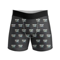 Thumbnail for Piper PA-38-112 Tomahawk - Men Boxers - Cartoon Pattern - Black