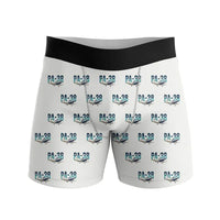 Thumbnail for Piper PA-38-112 Tomahawk - Men Boxers - Original Pattern - White